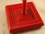 Square Fractal Fidget with Handle-0