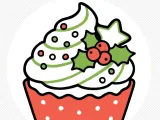 Christmas Cupcake-1