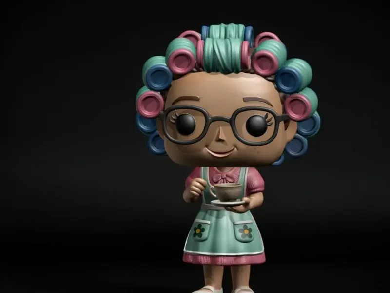 Dona Florinda Funko STL – Chaves Chibi 3D El Chavo