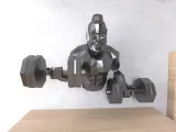 Mr T. Lowpoly  Low poly-0