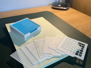 Post-It Note Holder and Templates