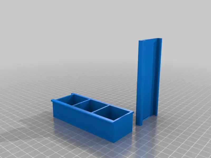 Three-Piece Box with Sliding Lid