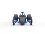 Dragster with twin Turbo drag axle Scale 1:25-3