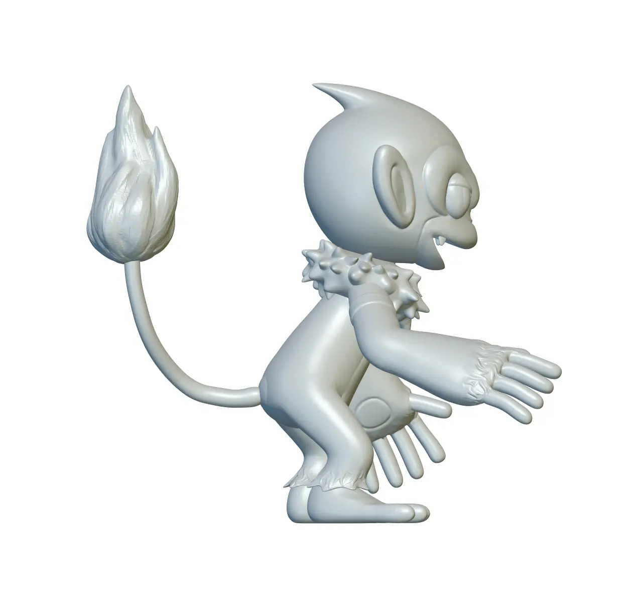 Pokemon Monferno #391 - Ready for 3D Printing!