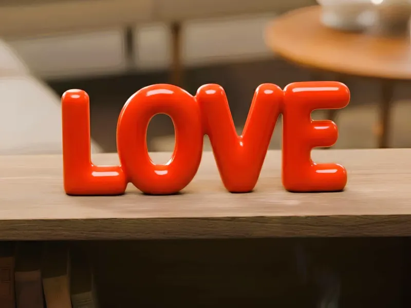 LOVE – Modern Decor Glossy Edition