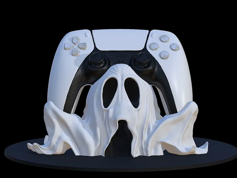 👻 حامل ذراع التحكم الشبح 🎮