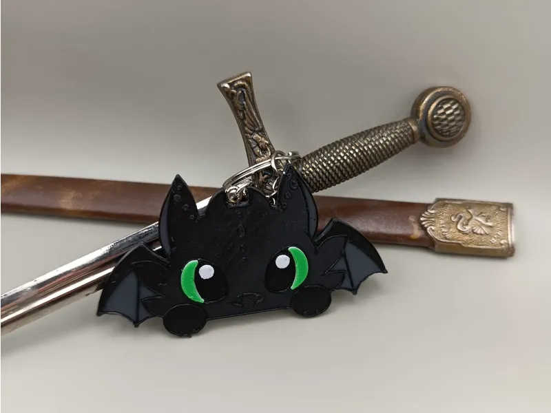 Toothless Keychain