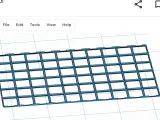 Gridfinity 17.72" x 10.63" w/ 45mm grid size-0