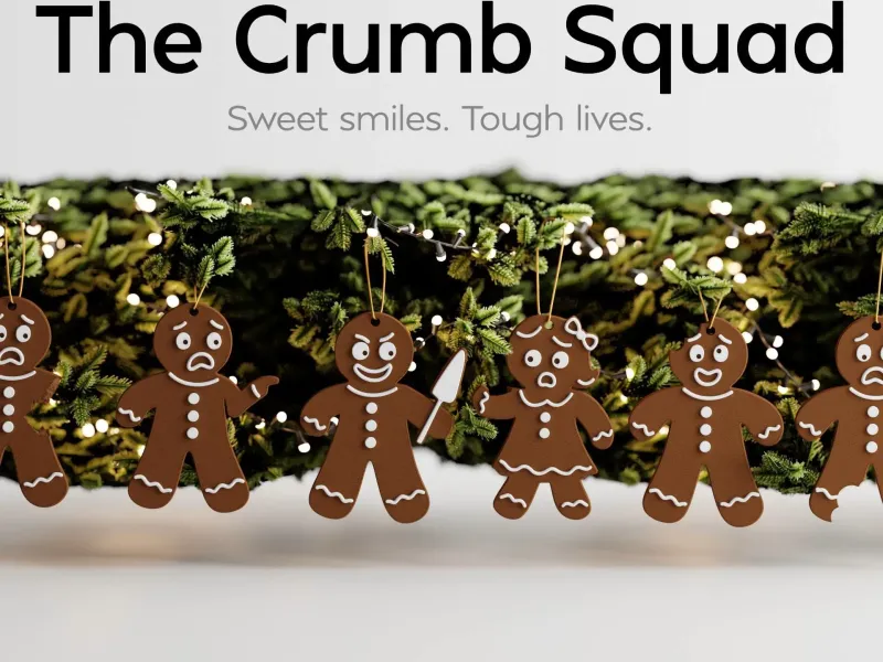 Ornamenti della Squadra delle Briciole – Sorrisi dolci. Vite difficili.