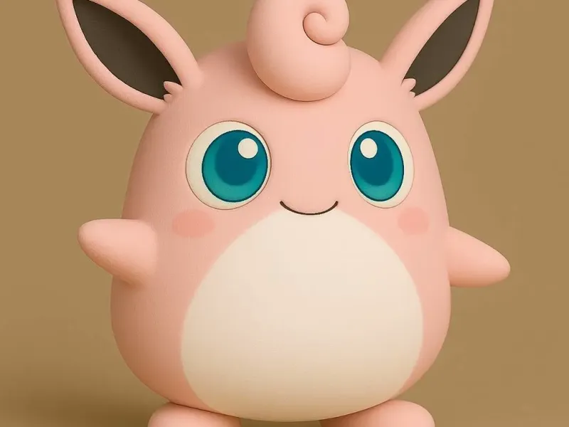 Wigglytuff pokemon Chibi