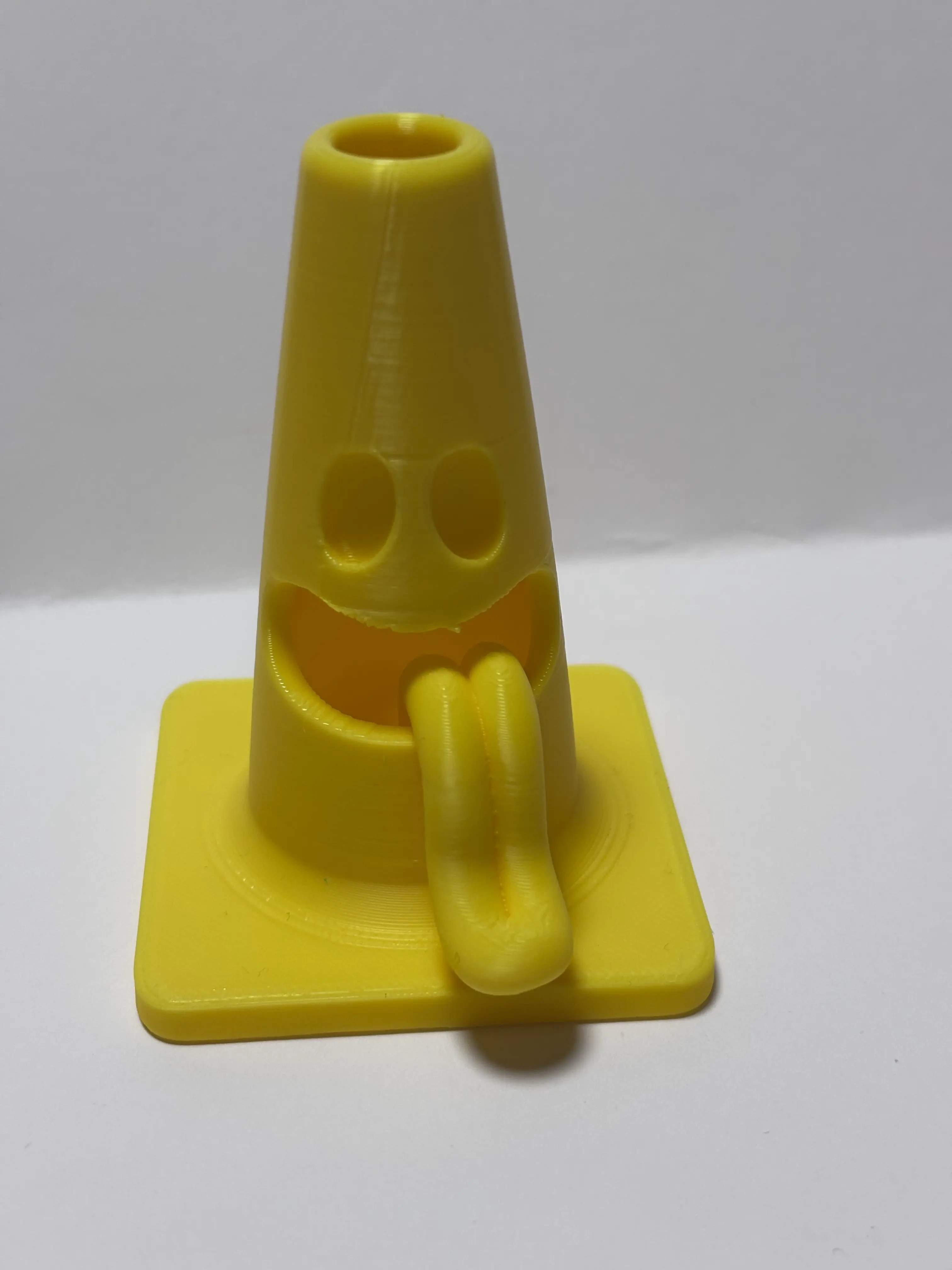 Animated traffic cone