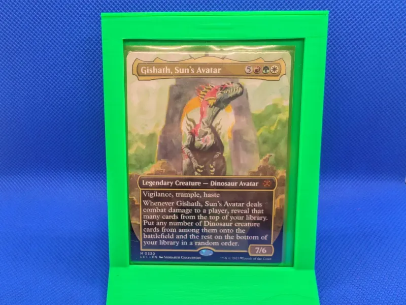 Marco de exhibición de tarjetas (Compatible con fundas rígidas estándar)