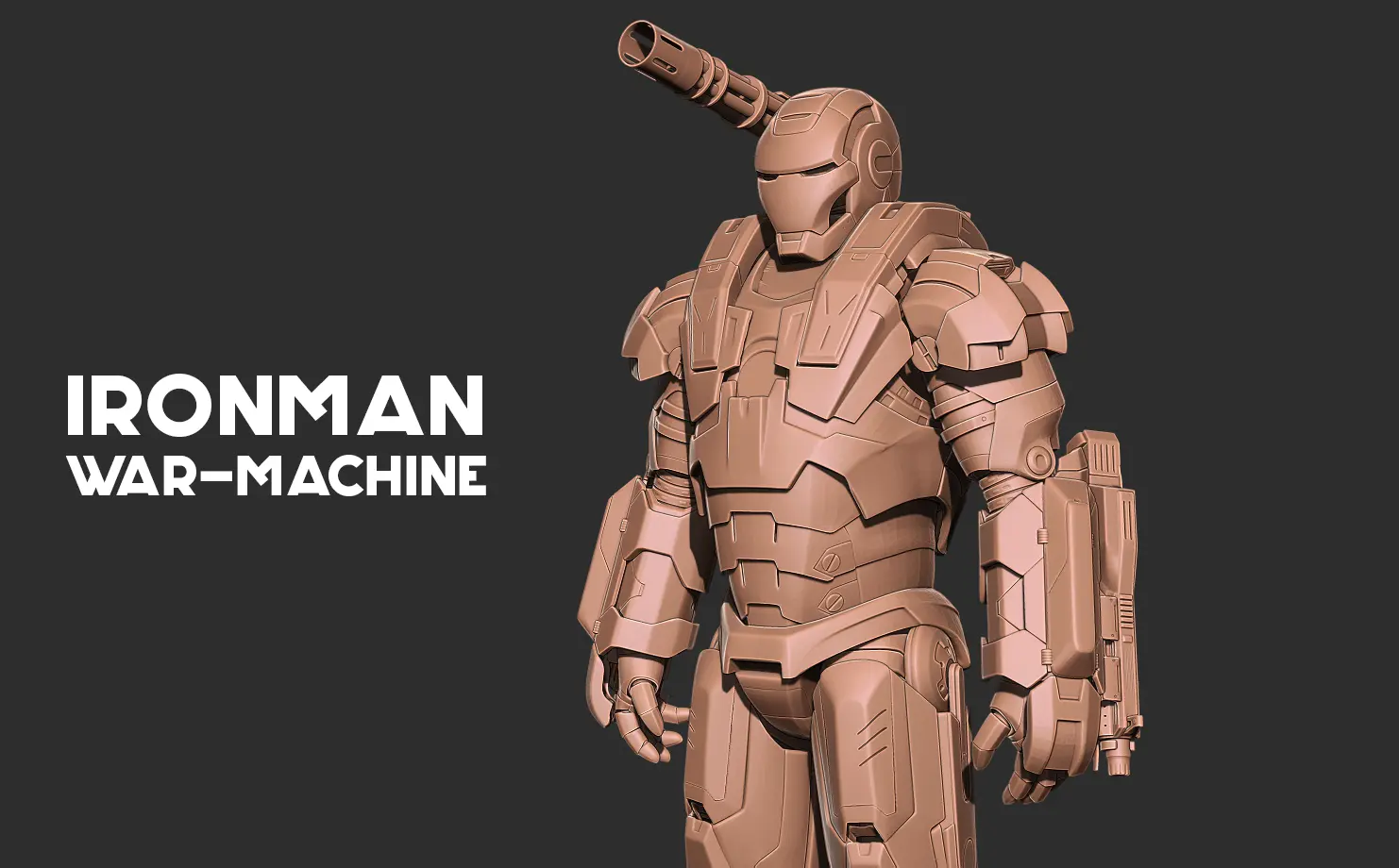 Iron man - Macchina da guerra Modello di stampa 3D dell'armatura