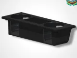 BMW E36 FRONT CUP HOLDER WITH EXTRA STORAGE – CENTER CONSOLE-0