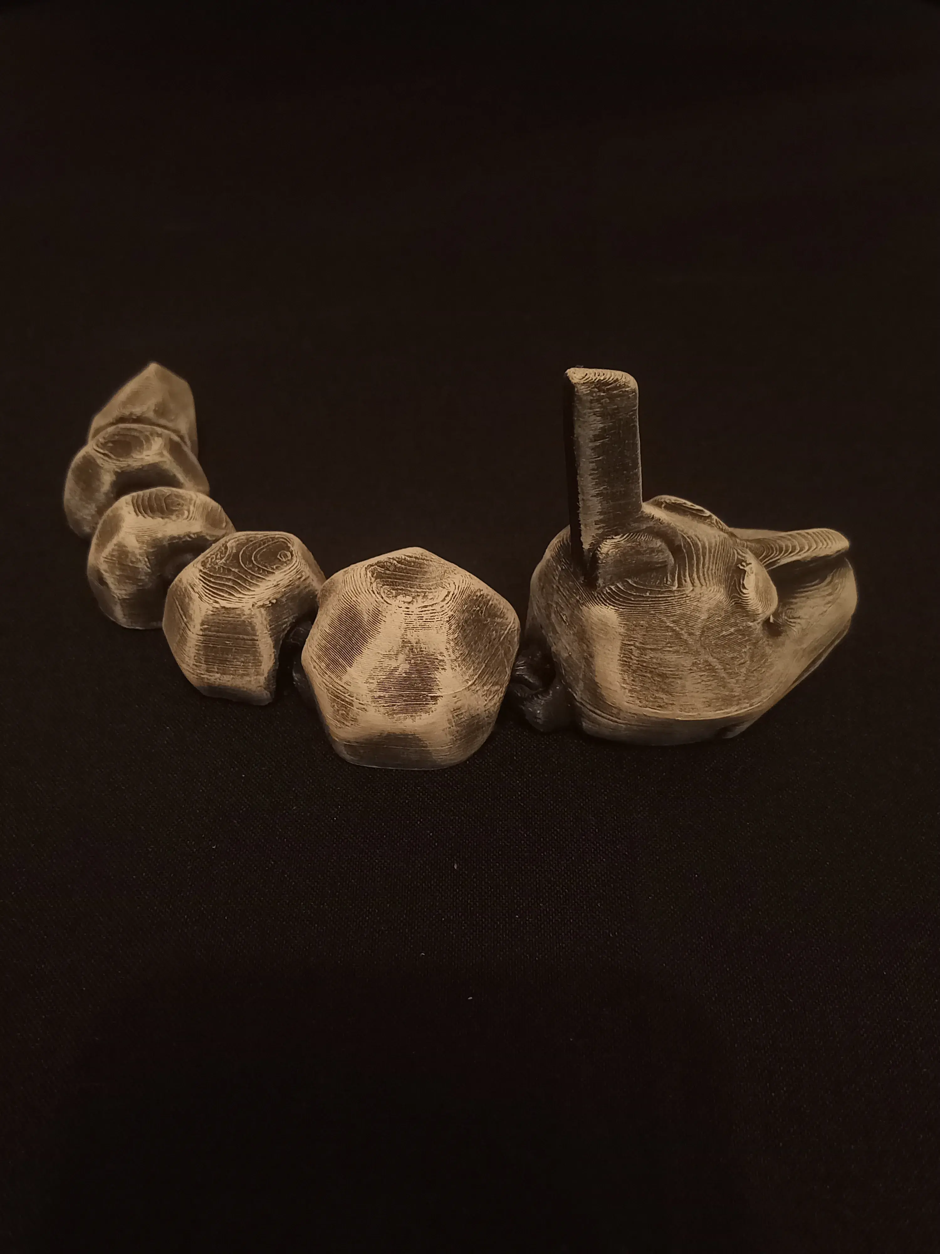 Onix, Pokemon, Articulating Flexible, Print in Place