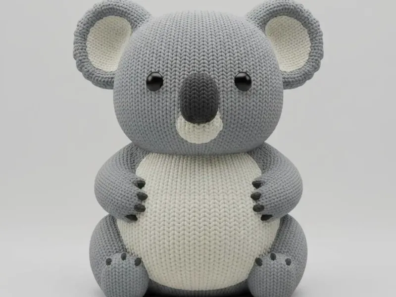 Snuggle Knit Koala Companion – Noah0x03