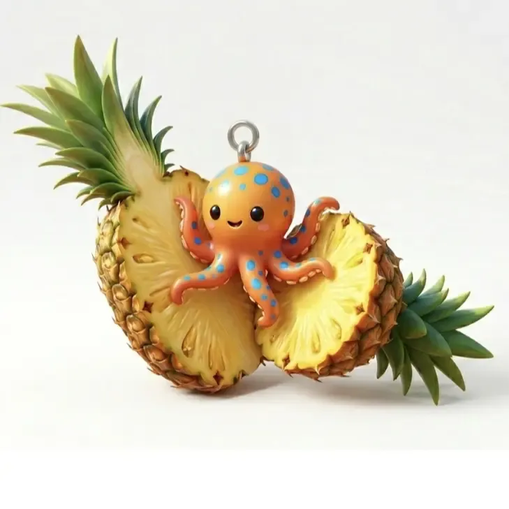 LLAVERO PIÑA VERANIEGO