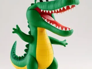 ALLIGATOR FIGURINE