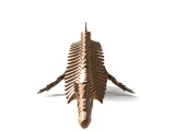 Fin Whale Skeleton – Massive Realistic Marine Animal 3D Mode-3