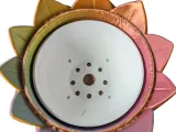 Triple-Color Lotus Planter Set - 2-in-1 Design with Drainage-5