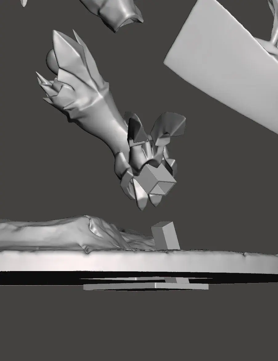 NIGHTMARE - SOUL CALIBUR Articulated with 2 Soul Edge Swords