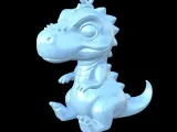 Cute Mini Trex + Keychain-4