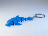 Cute Flexi Dolphin Keychain-1