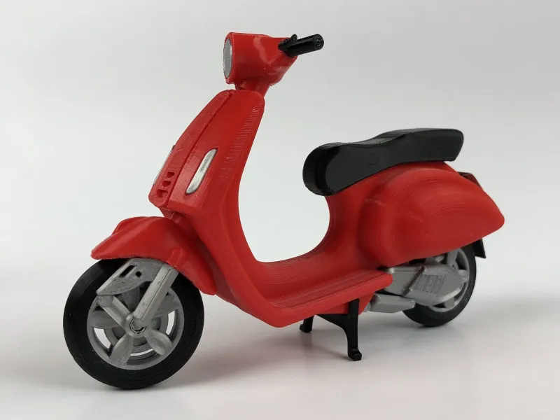 Deadpool Scooter - Vespa Primavera - Scale 1:12