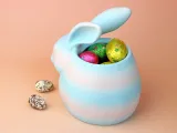 Modern Easter Bunny Planter-5