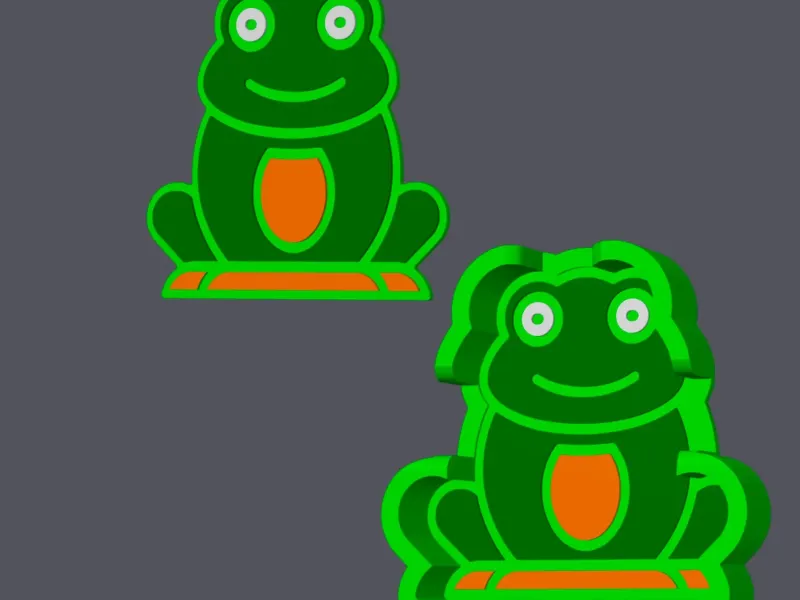 Frog - Shaped Coasters with holder