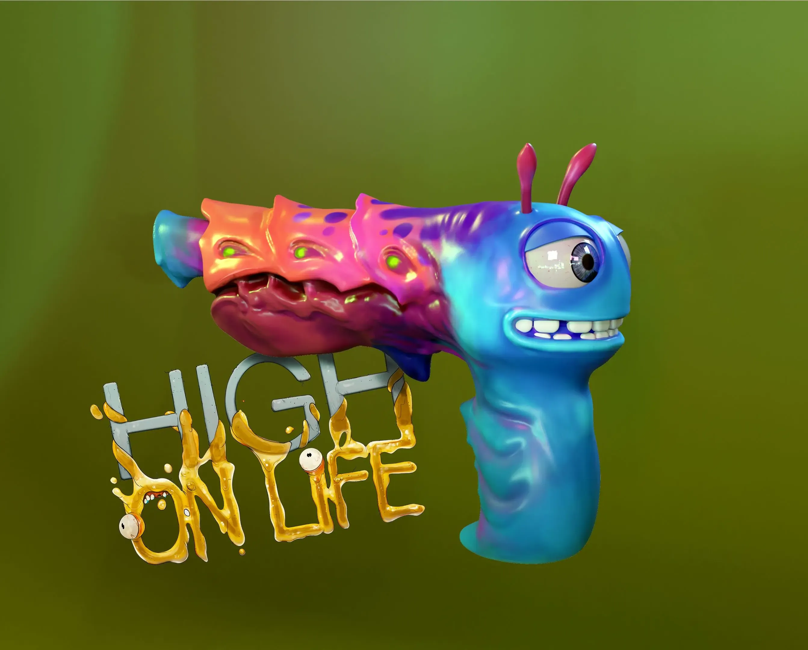 HIGH ON LIFE GUN