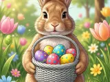 Easter basket (basket of eggs)-6