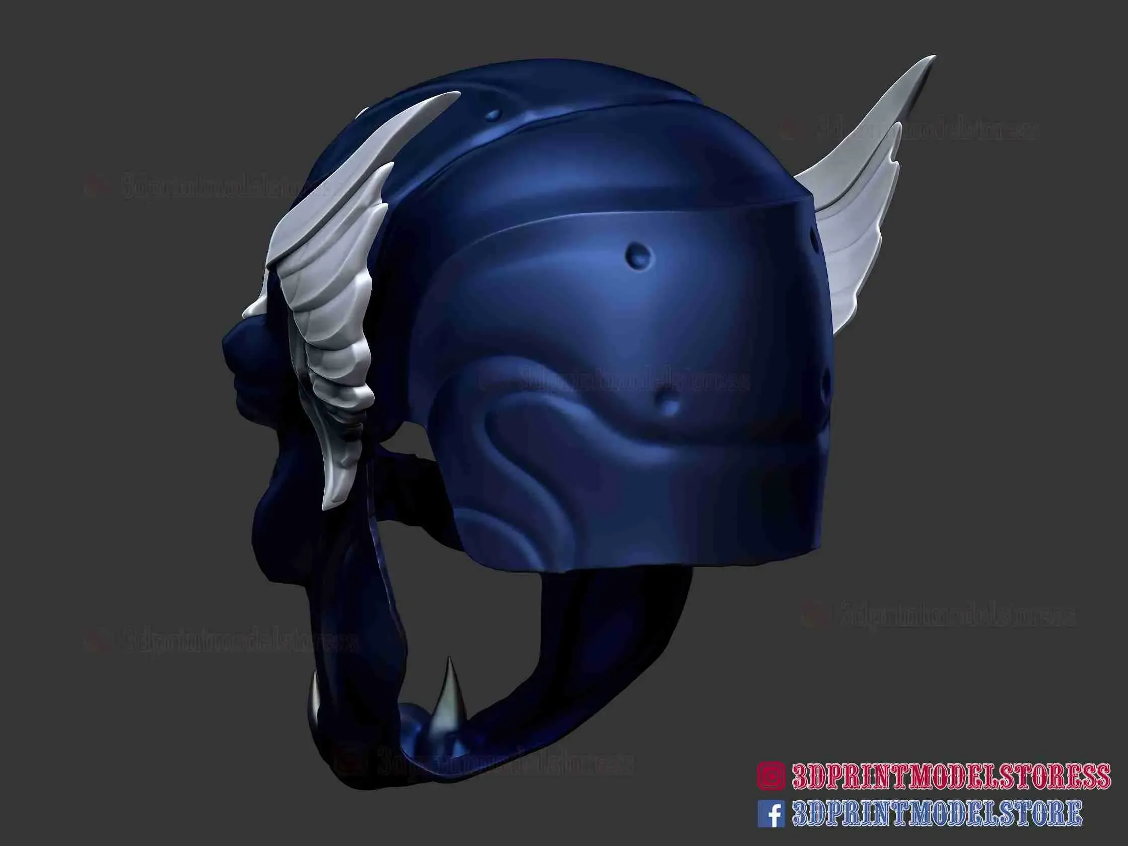Samurai Captain America Helmet - Samurai Heroes Marvel