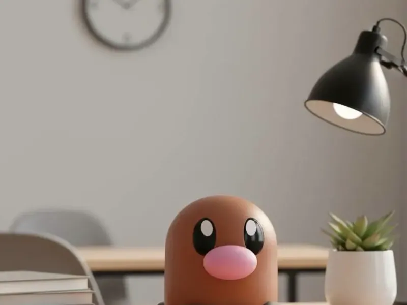 Diglett 3D Model (Pokémon)