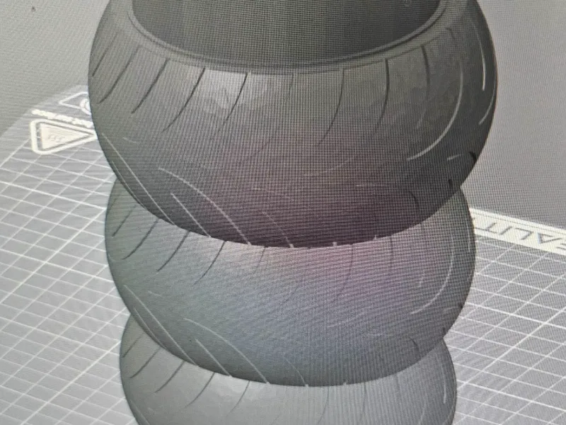 motorcycle tyre pen holder