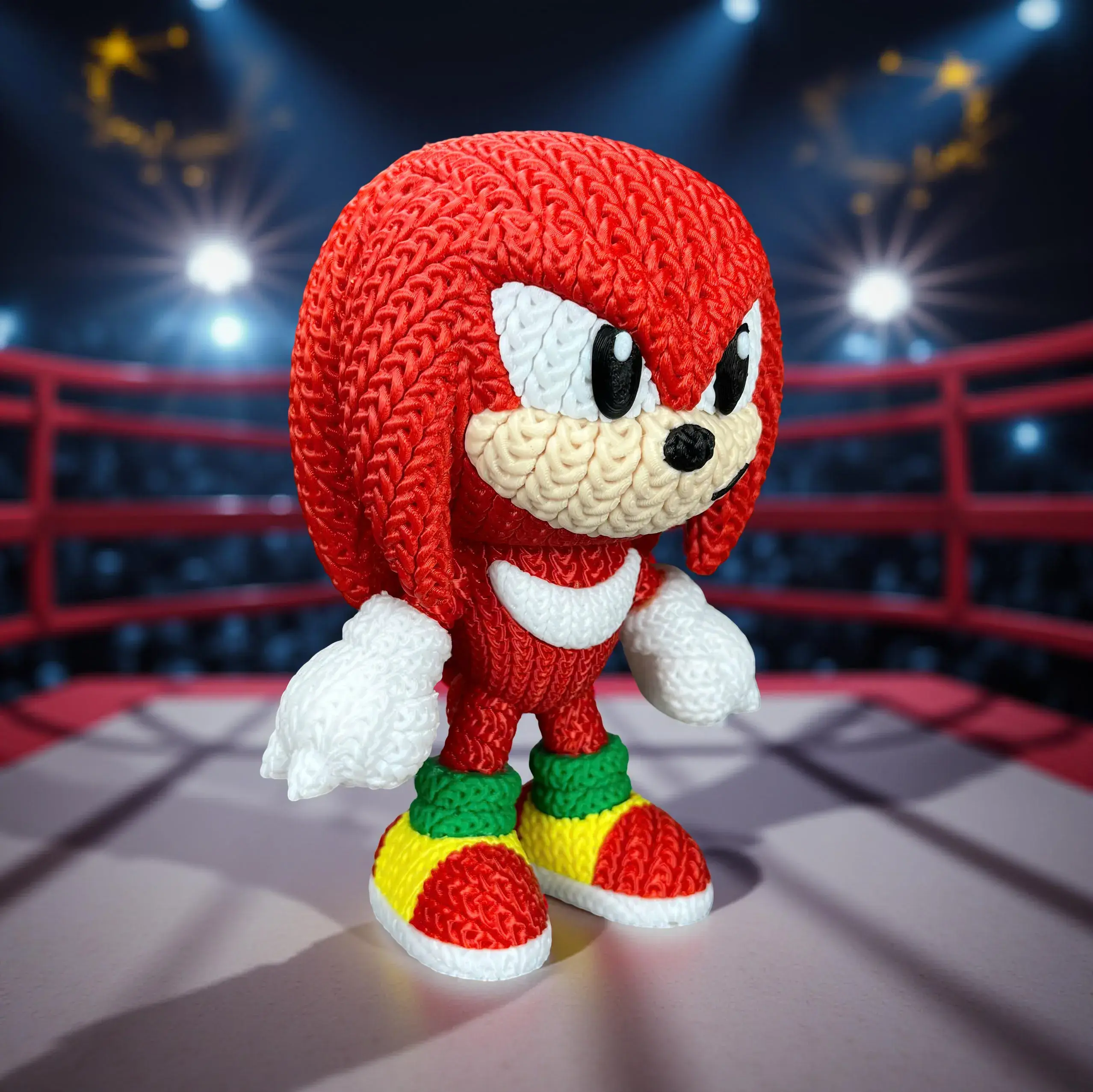 Knuckles Knitted - Crochet - Multipart