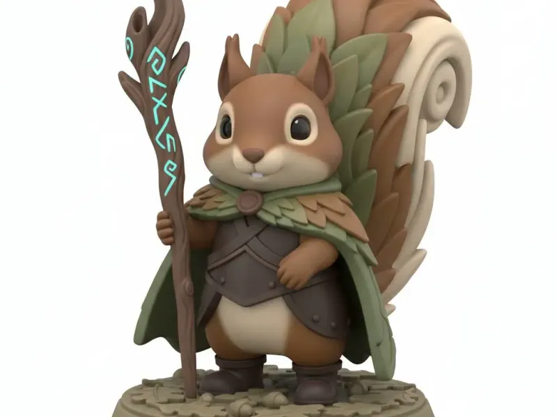 Runewood Eekhoorn – Bosmagiër Bewaker