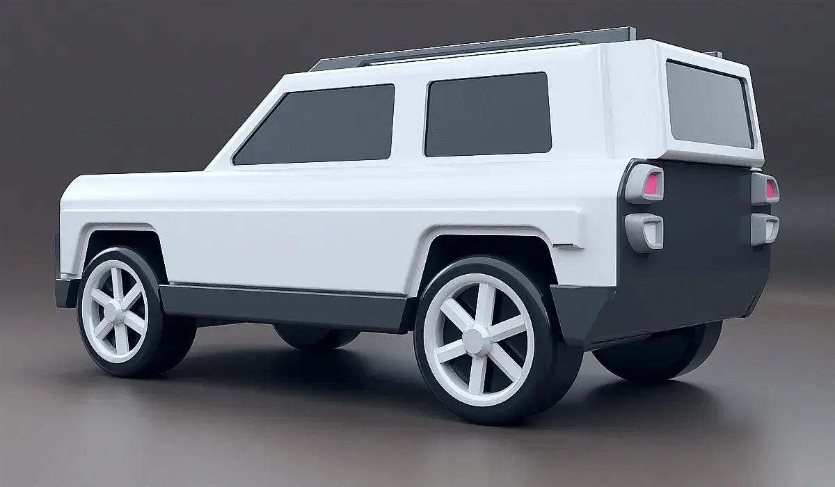 3d printable vehicle concept
