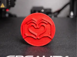 Heart Hands Coin