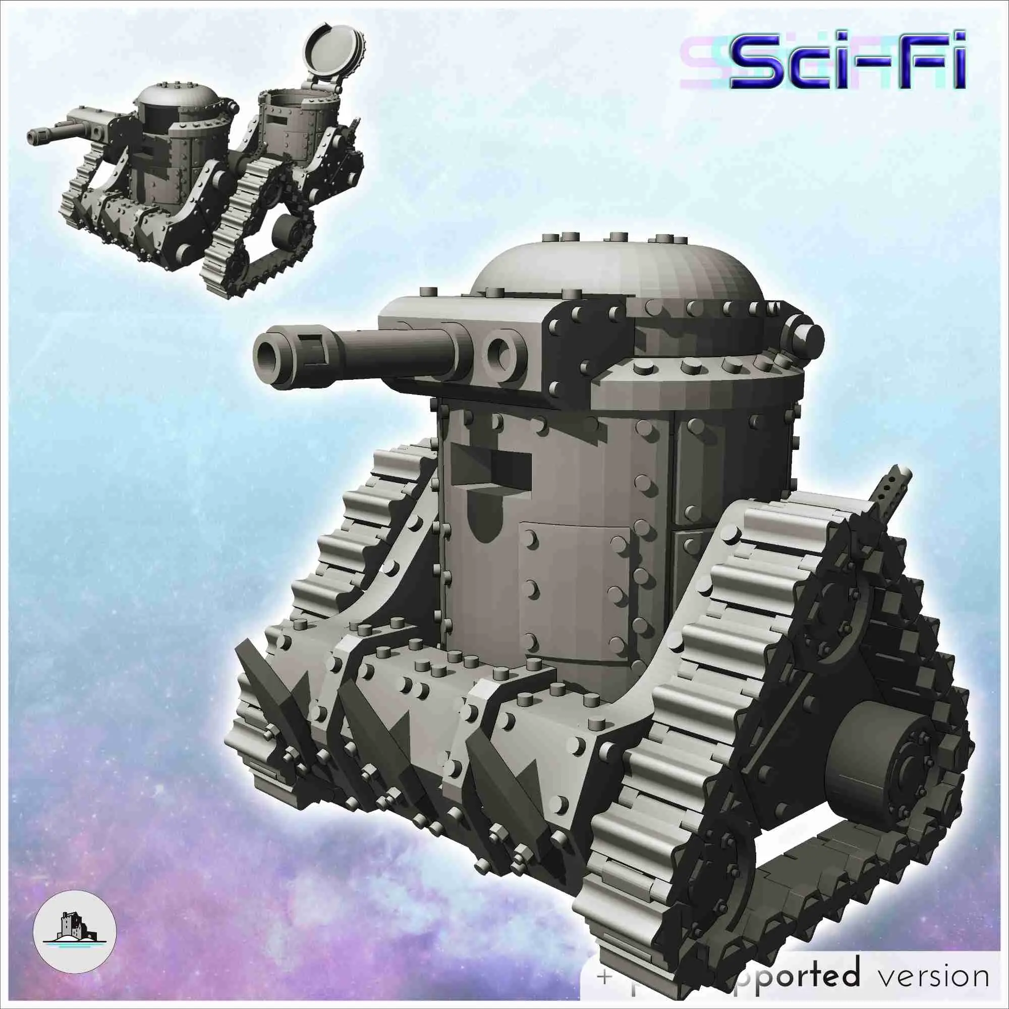 Ork Sci-Fi Fahrzeuge Pack Nr. 1 - Miniaturen Warhammer 40k 40