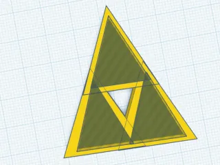 Triforce Cookie Cutter