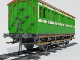 Cambrian Railways Third Class Carriage Replica-5