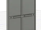 1/18 PORTE D'ACCES DOUBLE C / DOUBLE ACCESS DOOR C-1