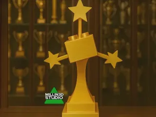 Superstar LEGO Trophy