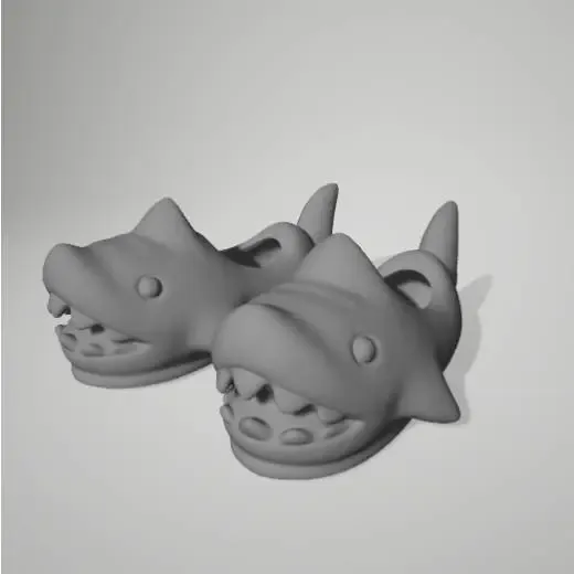 Shark Slippies Fortnite Originals Kicks Slippers TPU Shoes