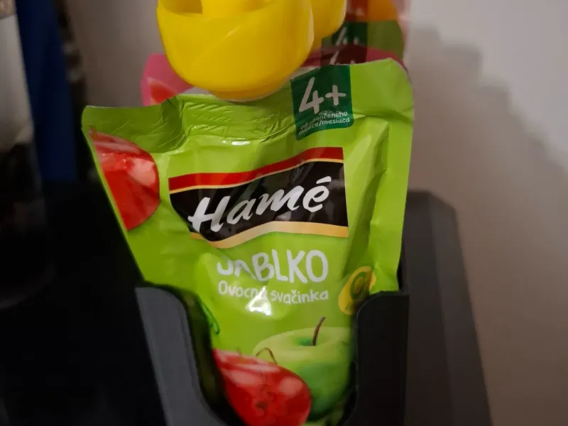 Food holder / children's fruit pouches