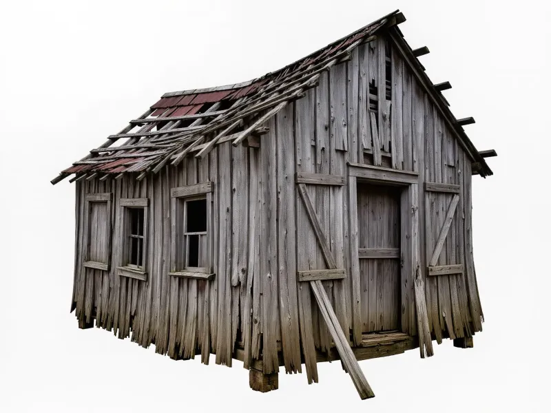 Verlassene Hütte