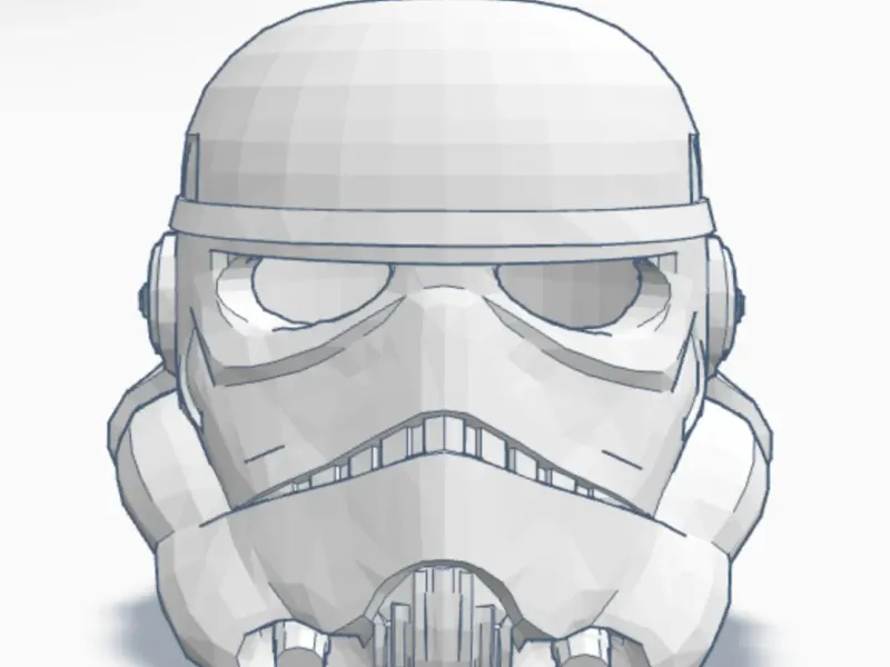Life Size stormtrooper helmet