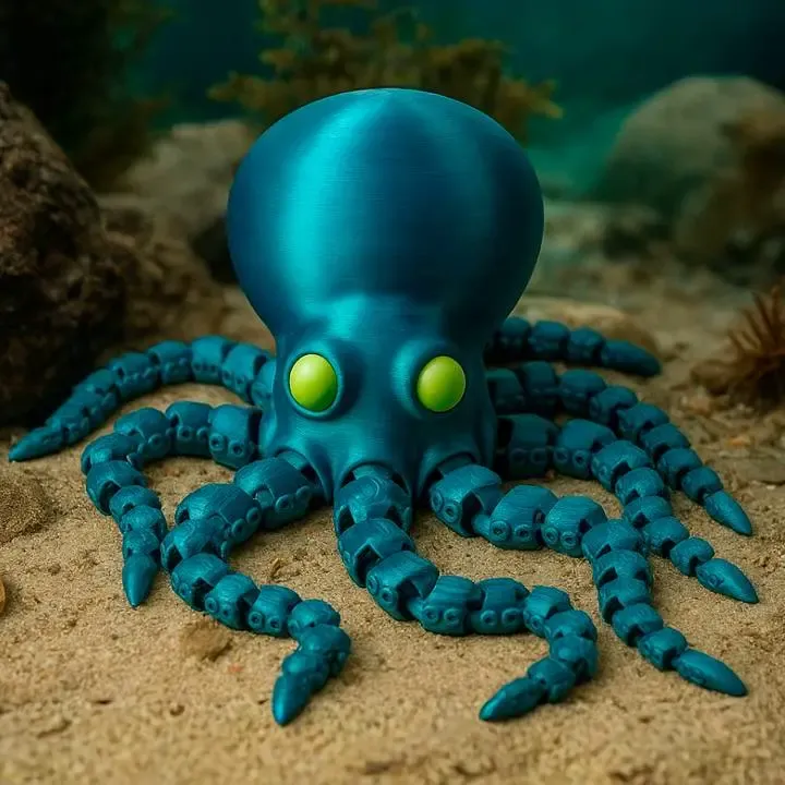 Articulated Octopus Toy – Flexible Sea Creature