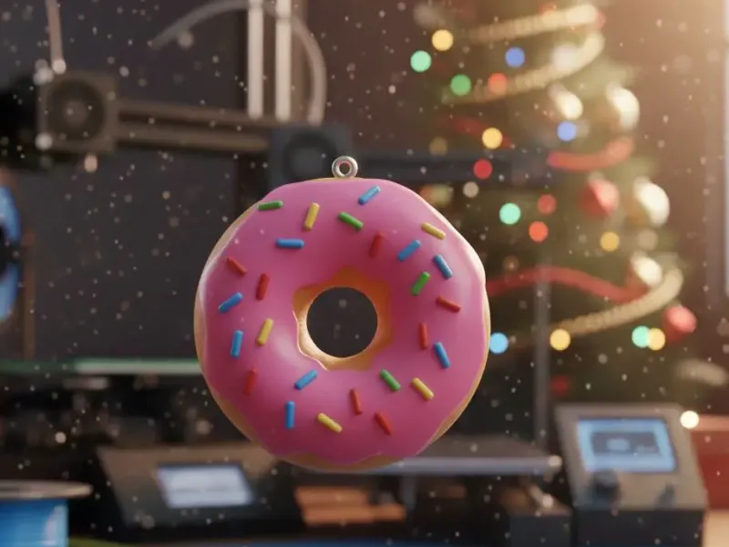 DONUT KEYCHAIN